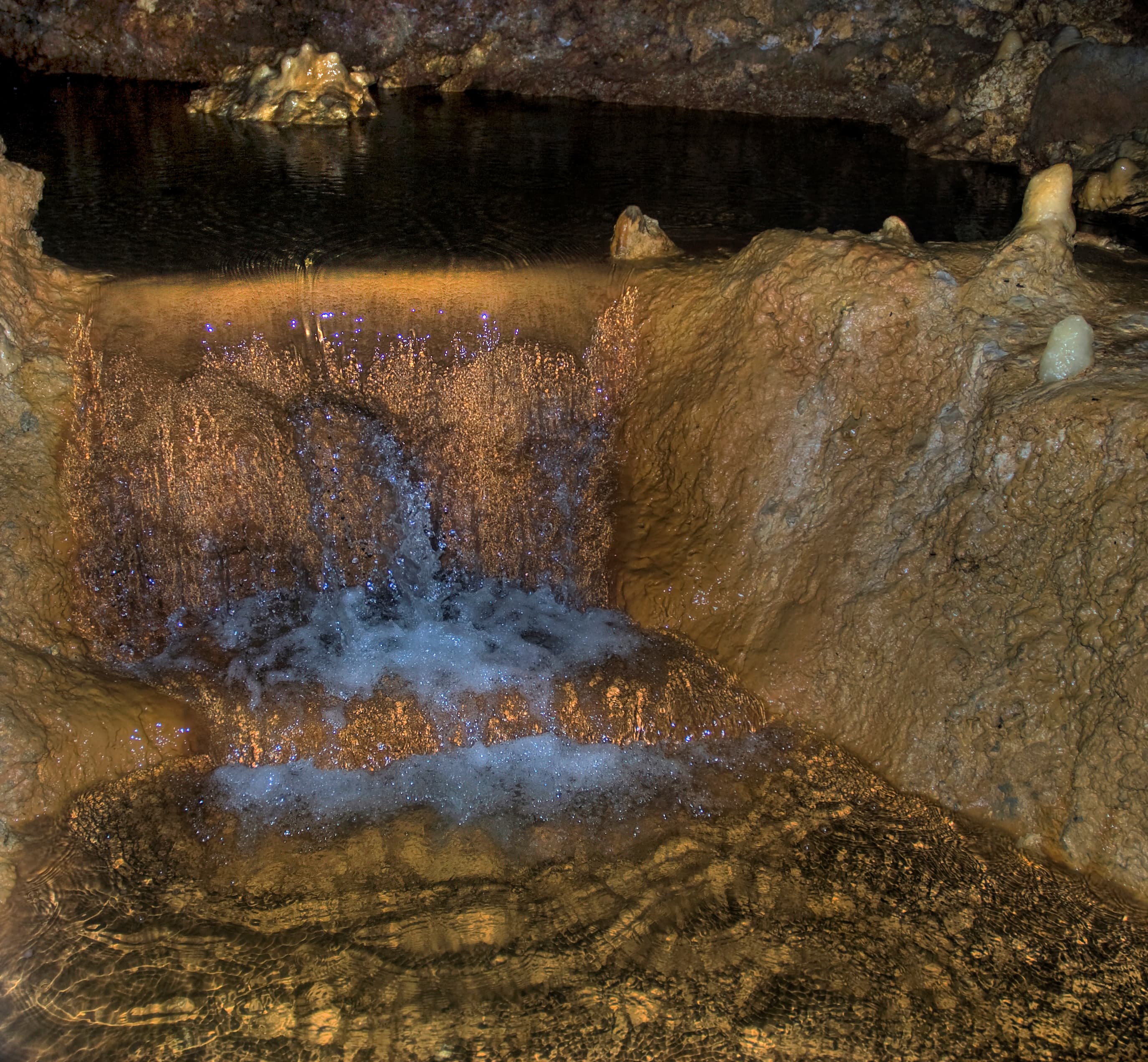 Inside Harrison's Cave, Barbados