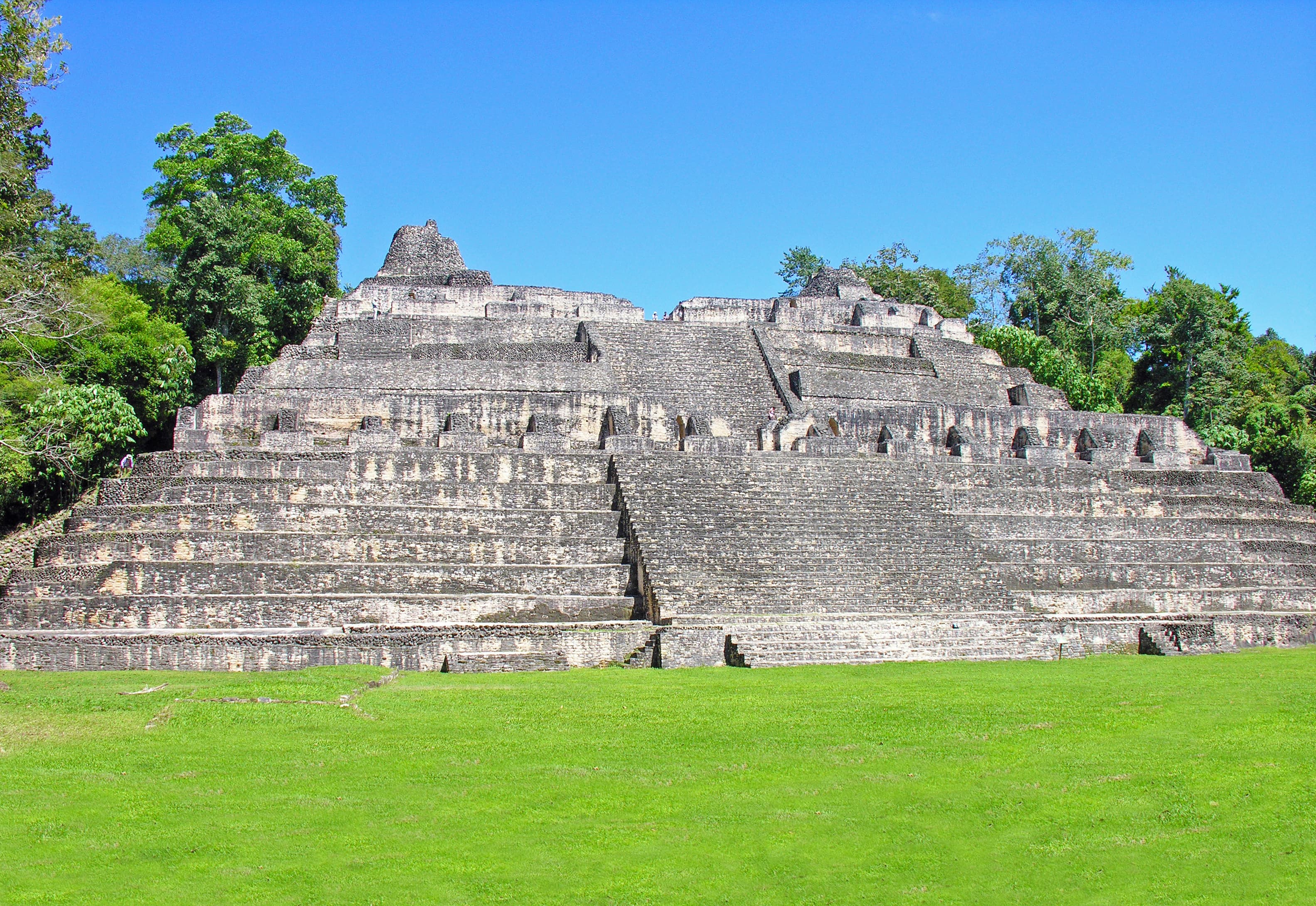 Caana, the tallest structure at Caracol, Belize