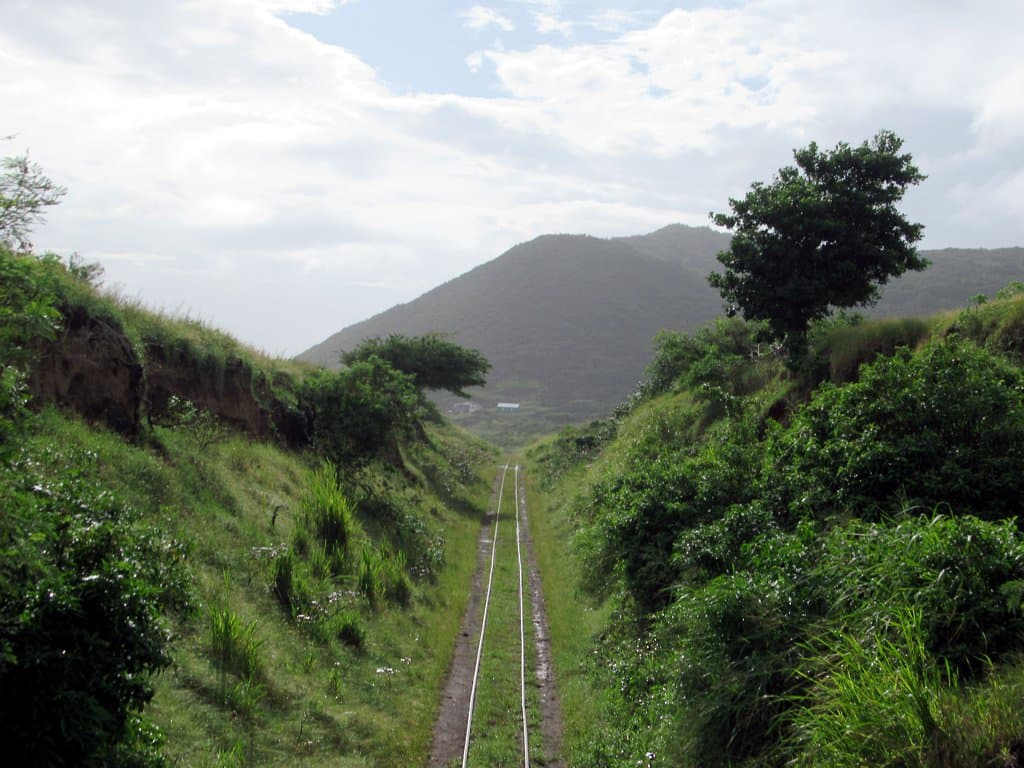 St. Kitts Scenic Railway train