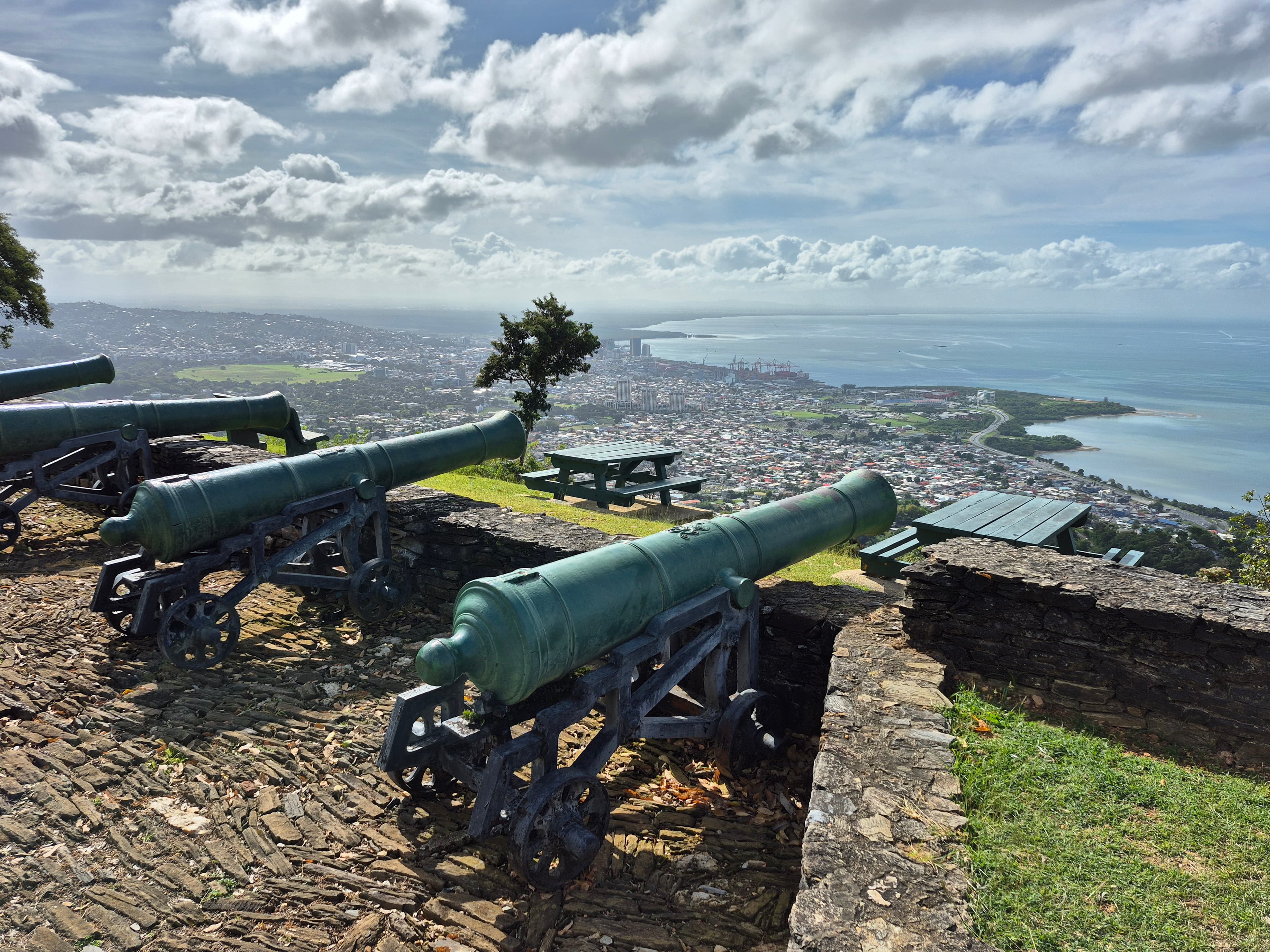 Fort George overlooking Port of Spain, Trinidad